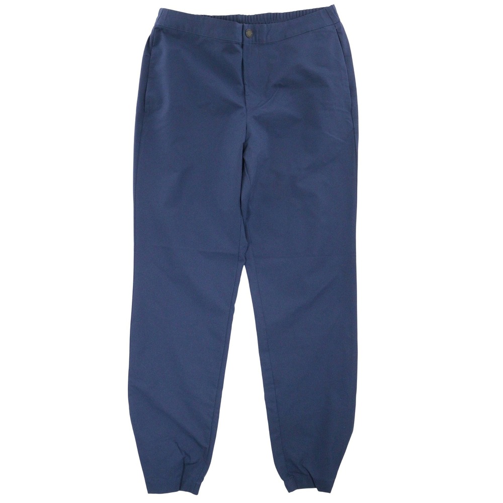 Banana Republic Motion Tech Hybrid Pants Performance Stretch Navy Blue Men 34